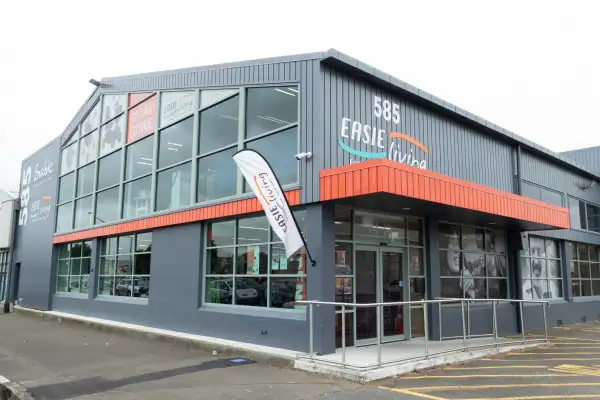A photo of the outside of the Enable head office