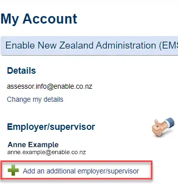 Add an additional employer